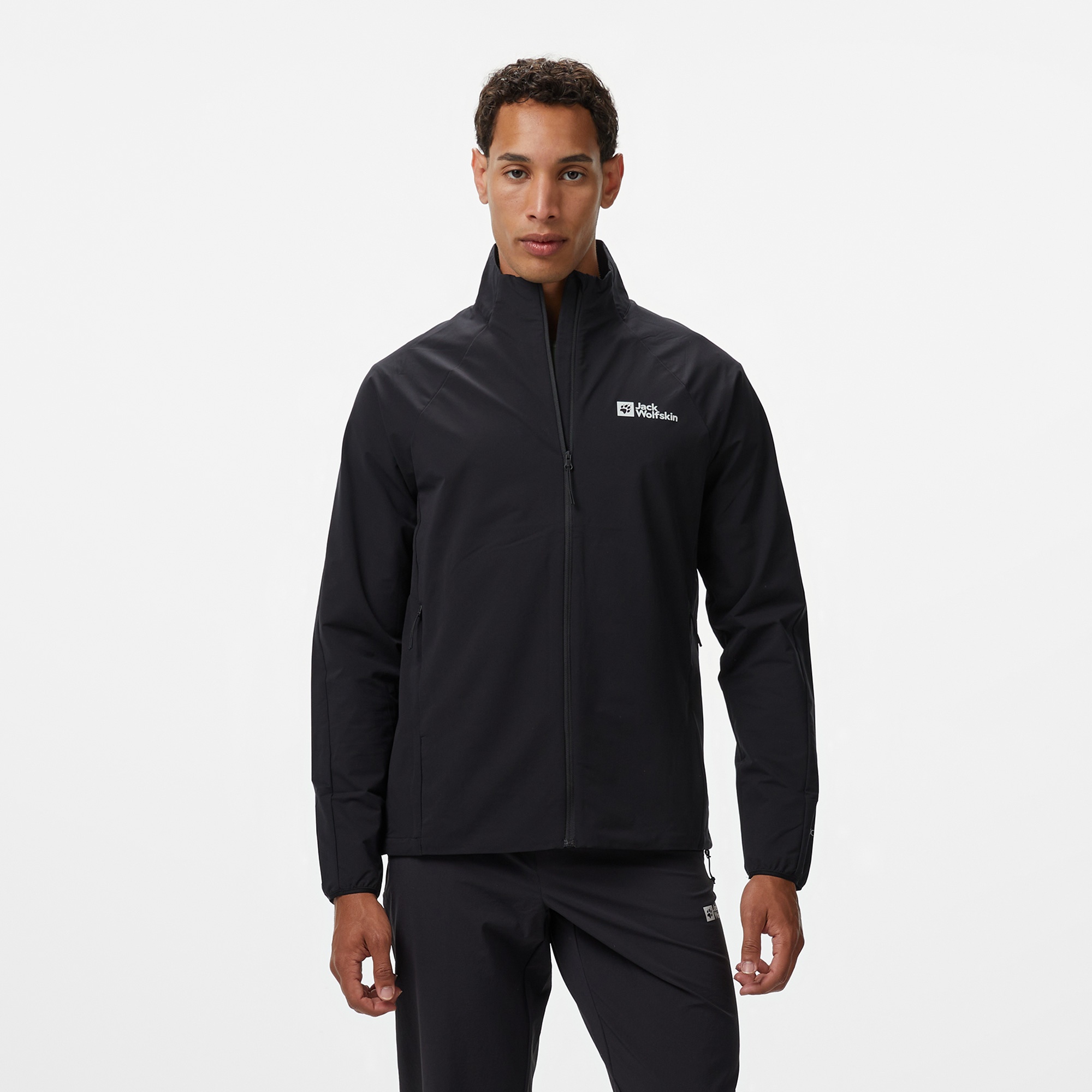 Jack Wolfskin Prelight Stride Erkek Siyah Ceket