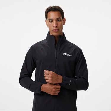  Jack Wolfskin Prelight Stride Erkek Siyah Ceket