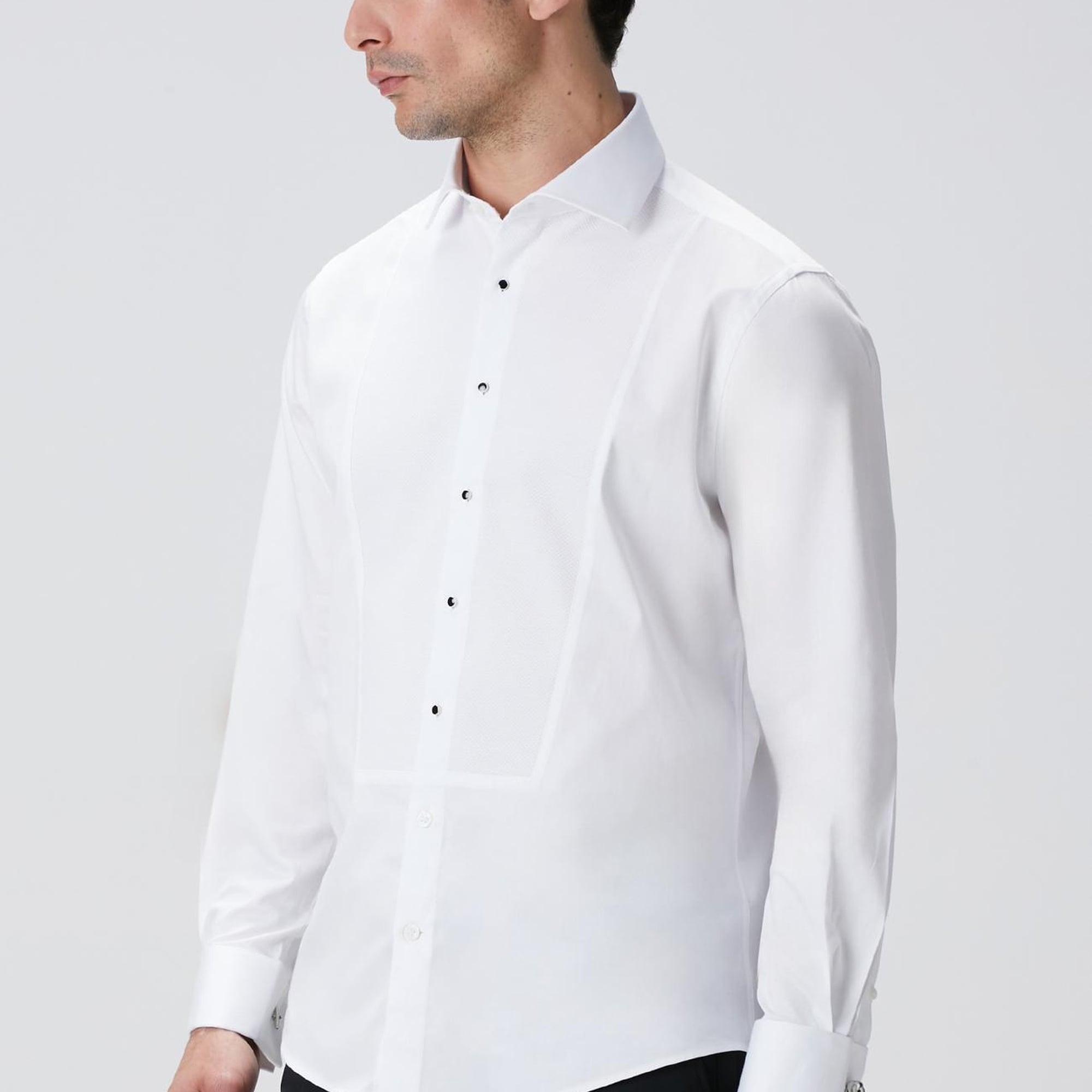 Network Erkek Beyaz Smokin Gömlek