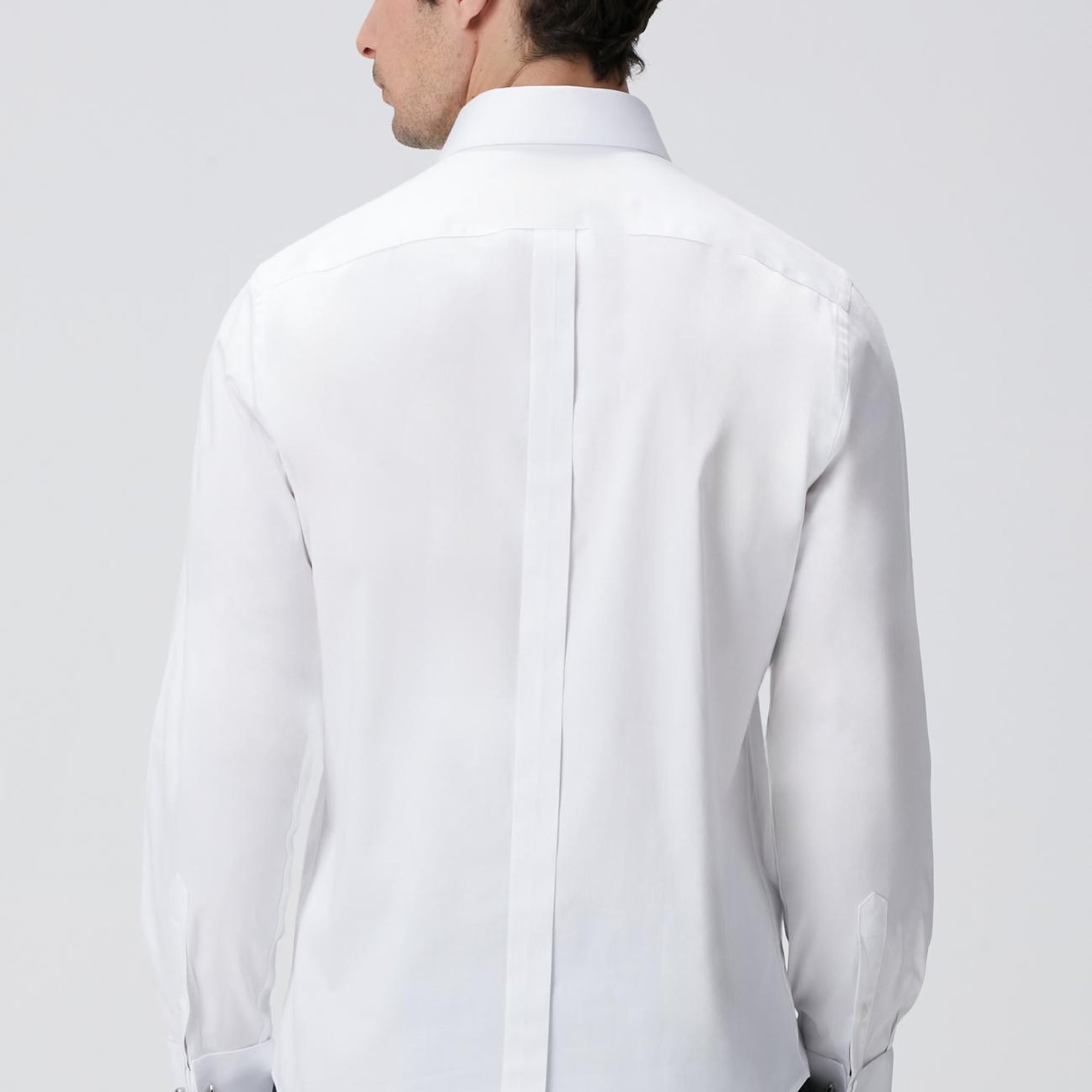 Network Erkek Beyaz Smokin Gömlek