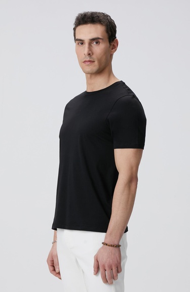  Network Erkek Siyah T-shirt