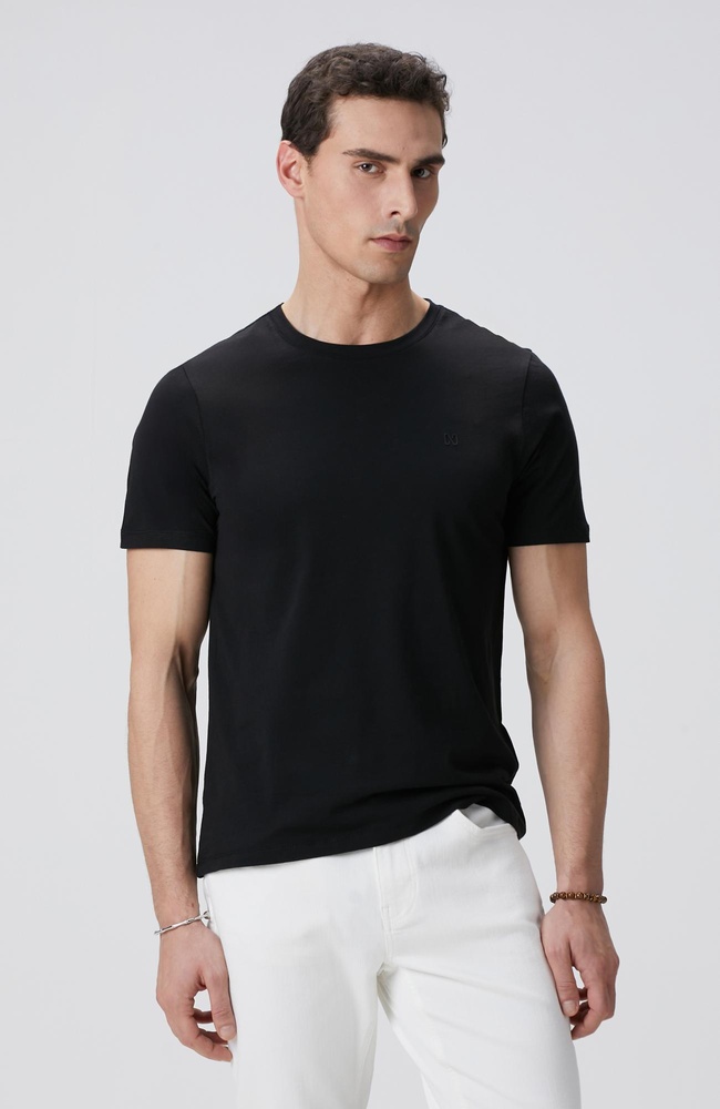  Network Erkek Siyah T-shirt