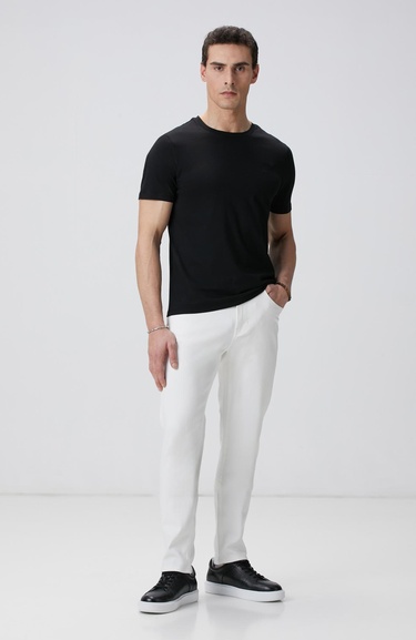  Network Erkek Siyah T-shirt