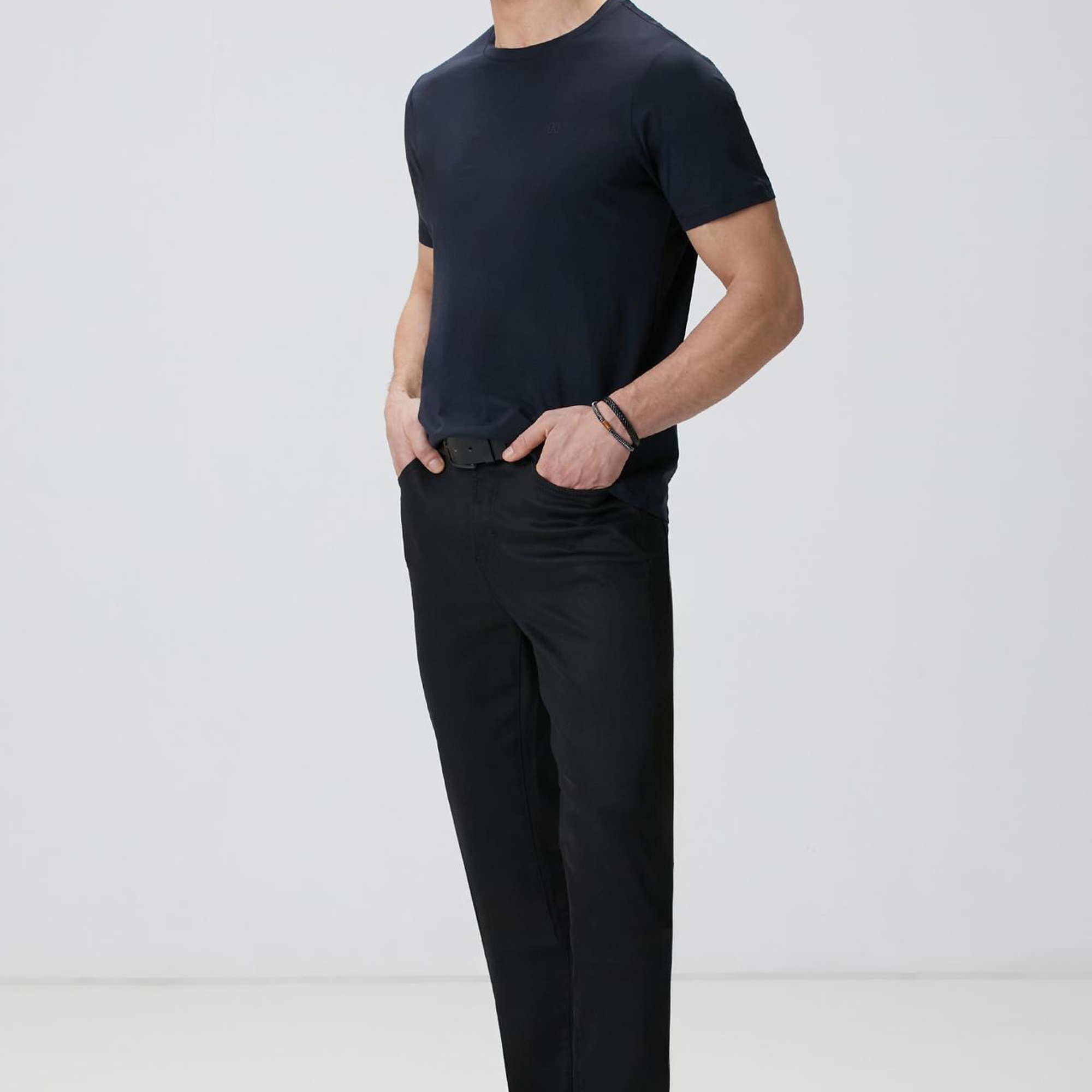 Network Erkek Lacivert T-shirt