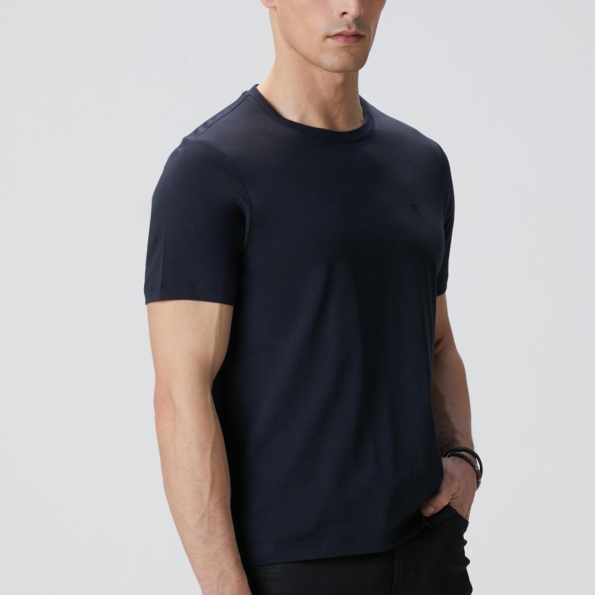 Network Erkek Lacivert T-shirt