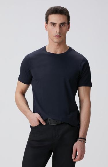  Network Erkek Lacivert T-shirt