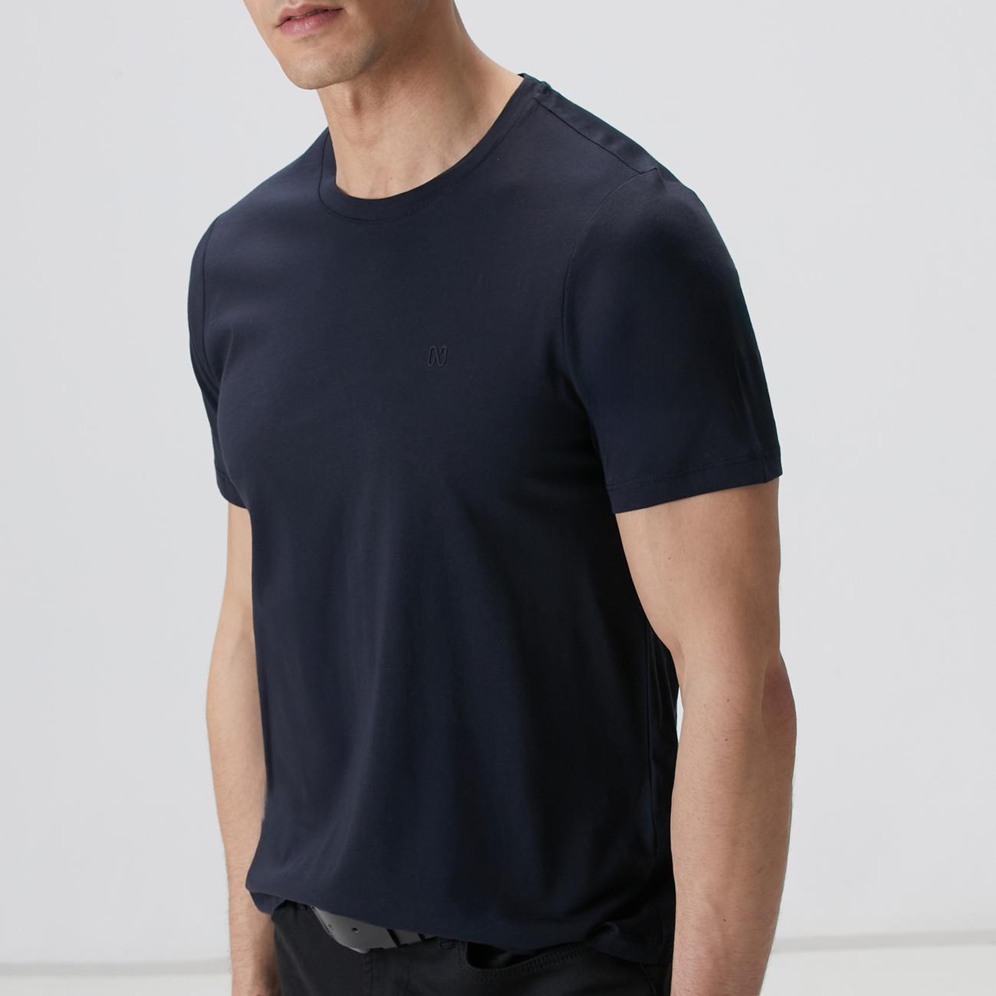 Network Erkek Lacivert T-shirt