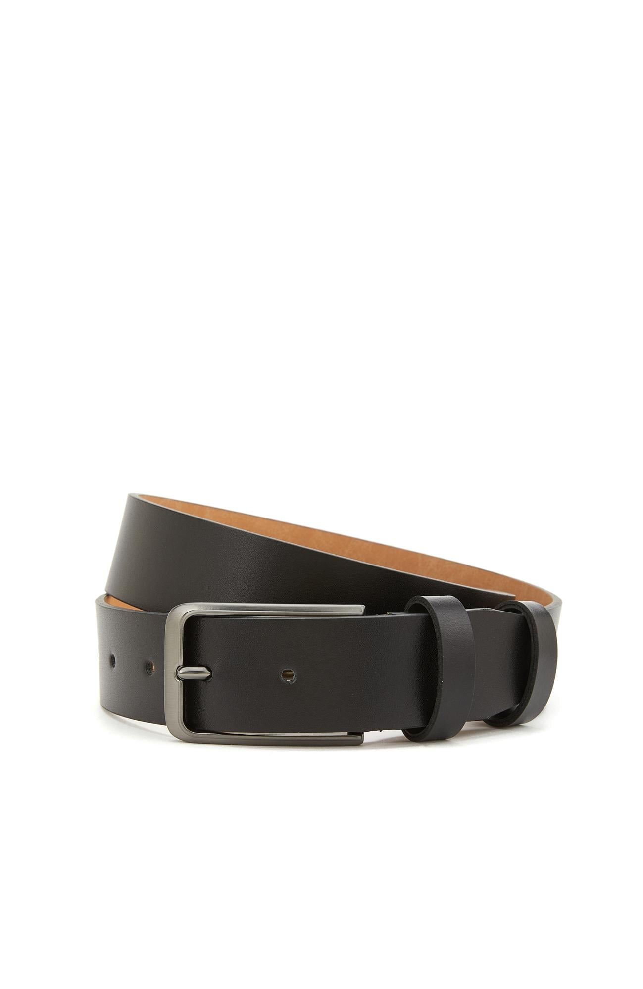  Network Erkek Siyah Deri Kemer