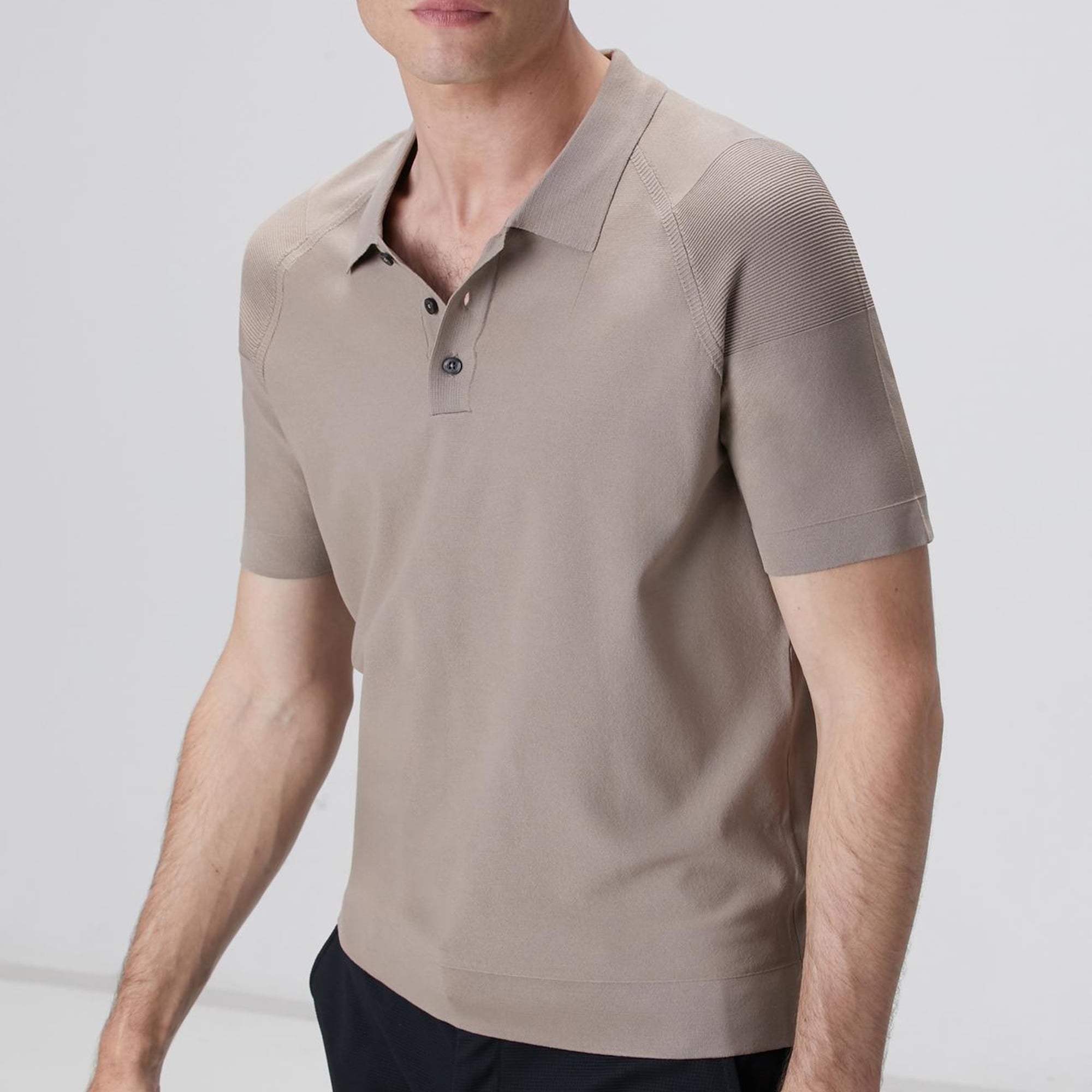 Network Erkek Vizon Polo Yaka Triko