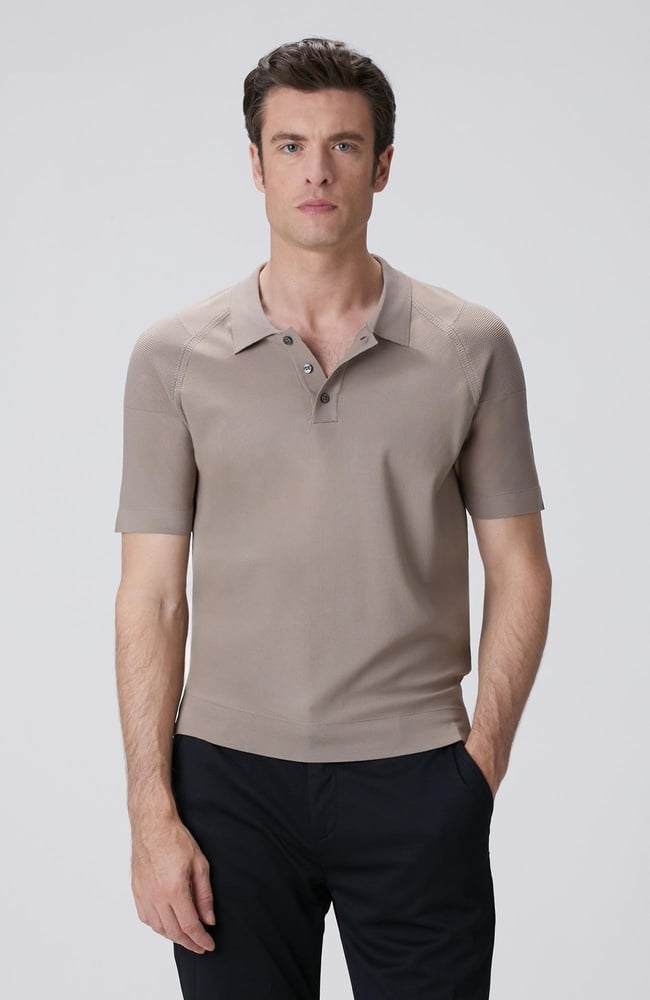  Network Erkek Vizon Polo Yaka Triko