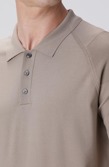  Network Erkek Vizon Polo Yaka Triko