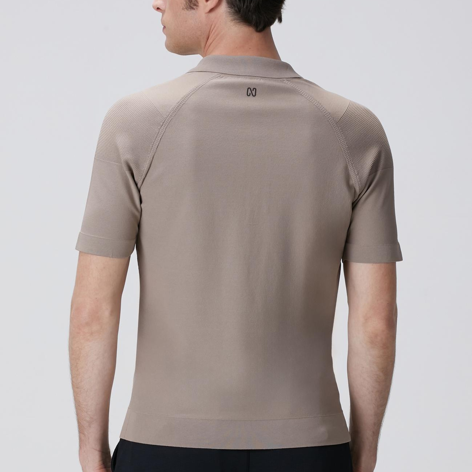 Network Erkek Vizon Polo Yaka Triko