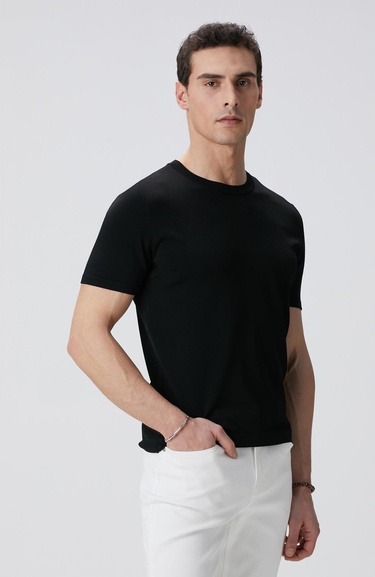  Network Erkek Siyah Kazak