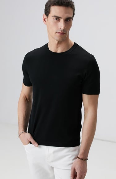  Network Erkek Siyah Kazak