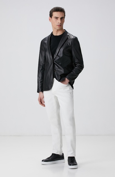  Network Erkek Siyah Kazak