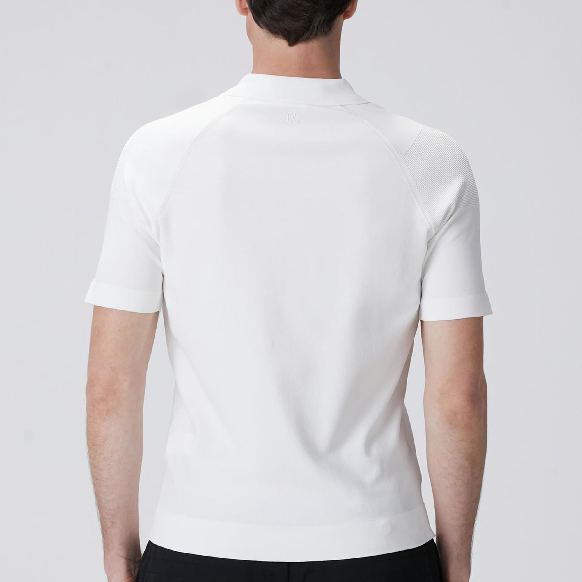 Network Erkek Kırık Beyaz Polo Yaka Triko