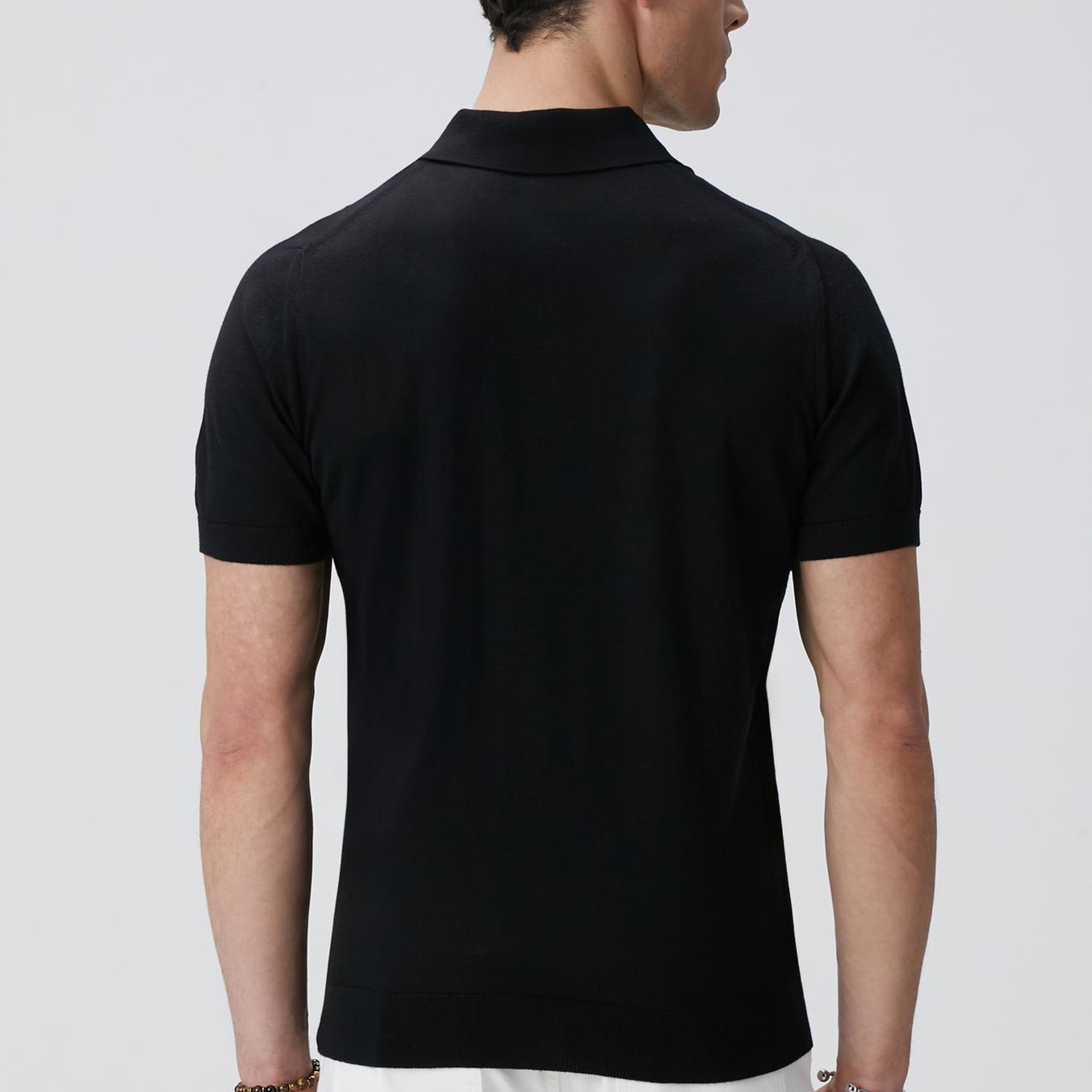 Network Erkek Siyah Triko Kazak