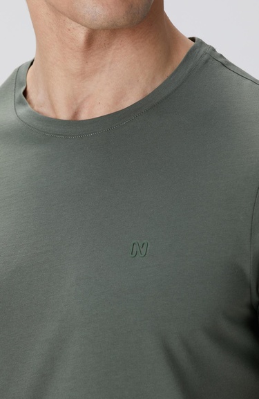  Network Erkek Haki T-Shirt