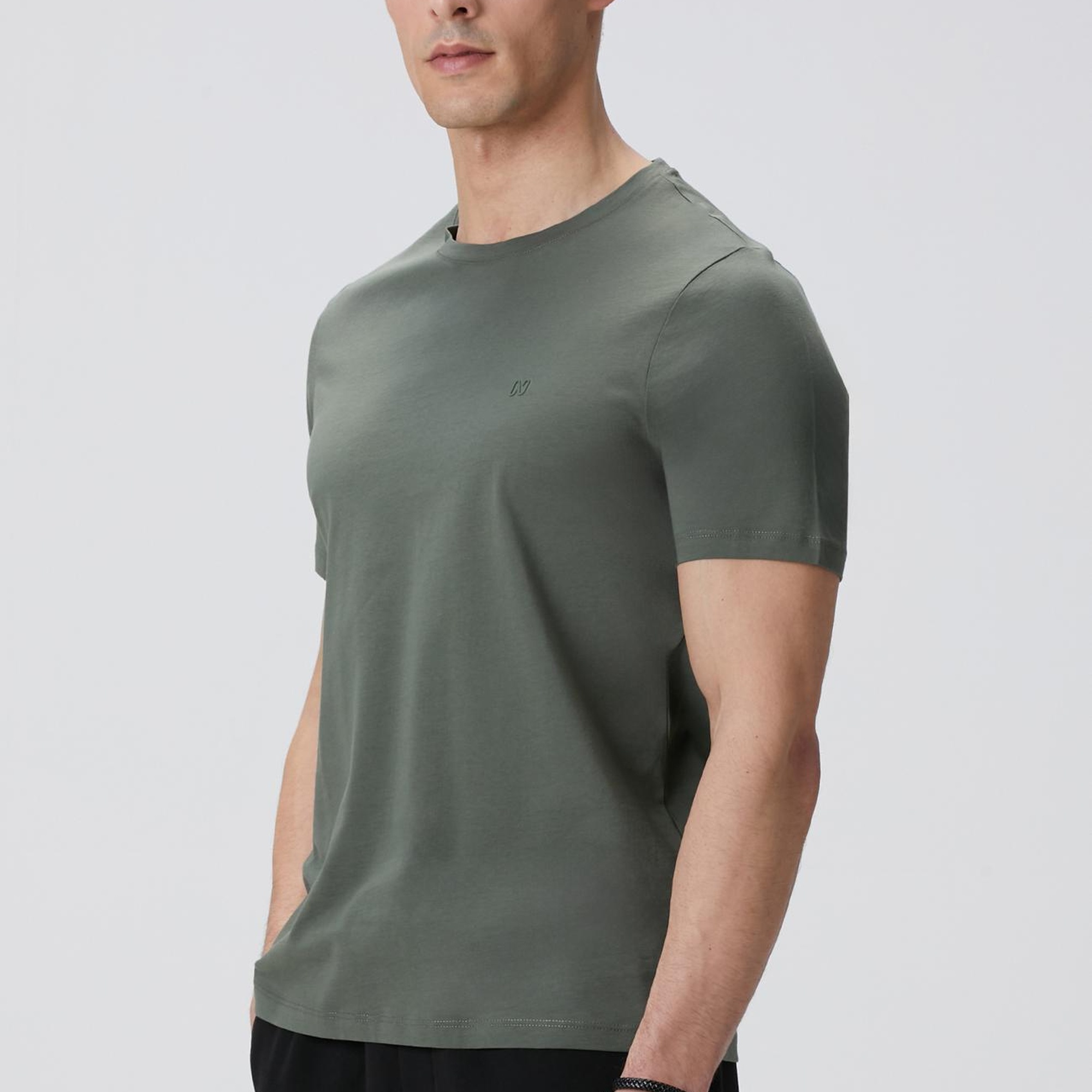 Network Erkek Haki T-Shirt