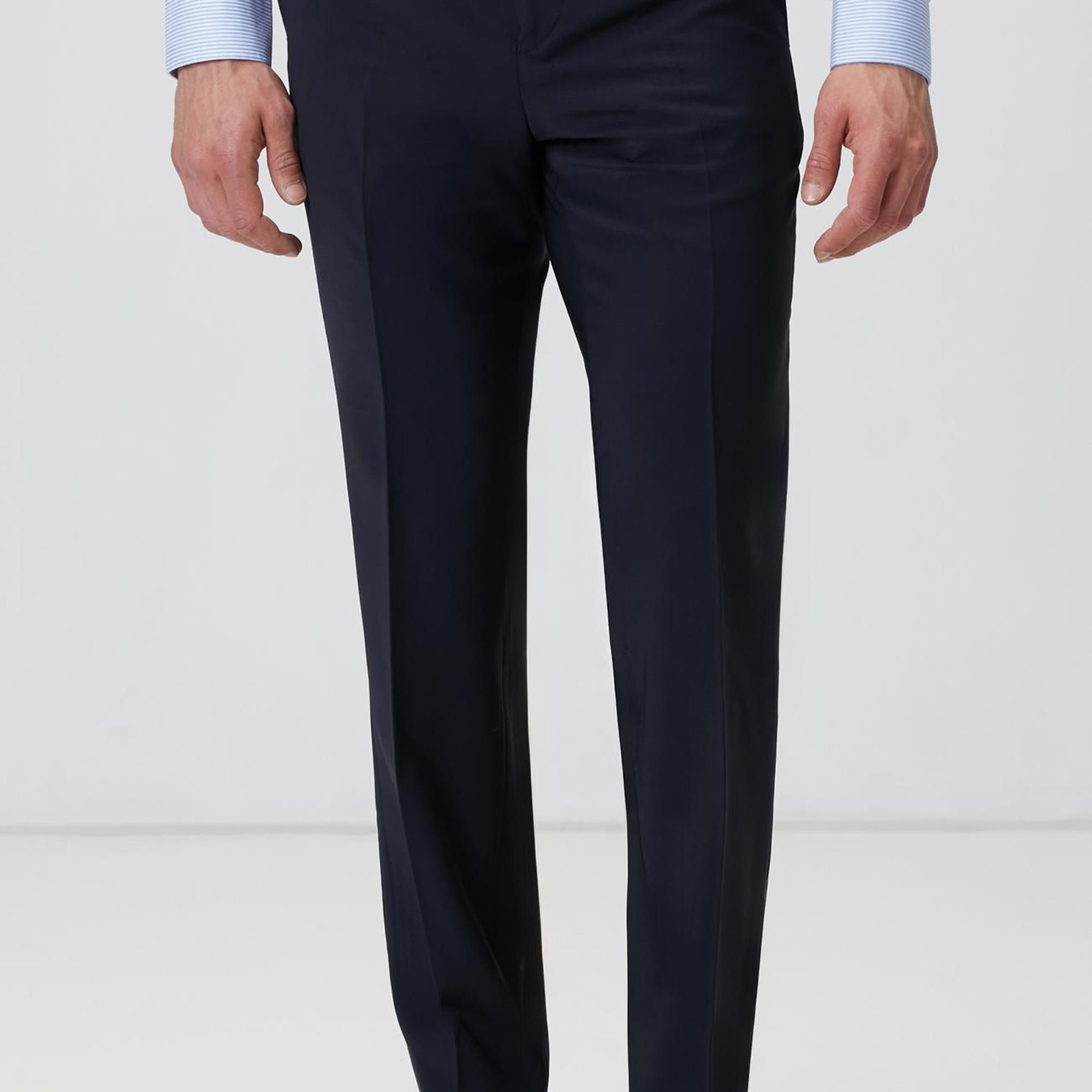 Network Erkek Lacivert Yün Karışımlı Pantolon