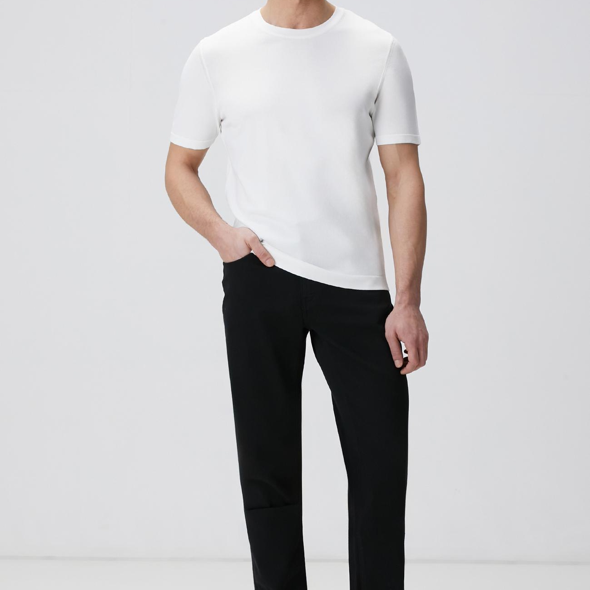 Network Erkek Siyah Denim Pantolon