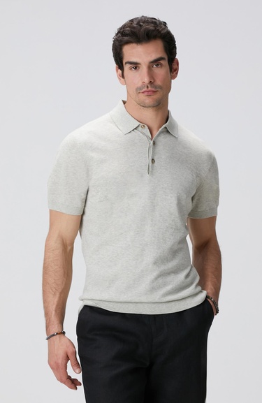  Network Erkek Gri Melanj Kazak