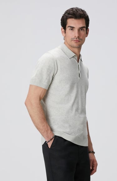  Network Erkek Gri Melanj Kazak