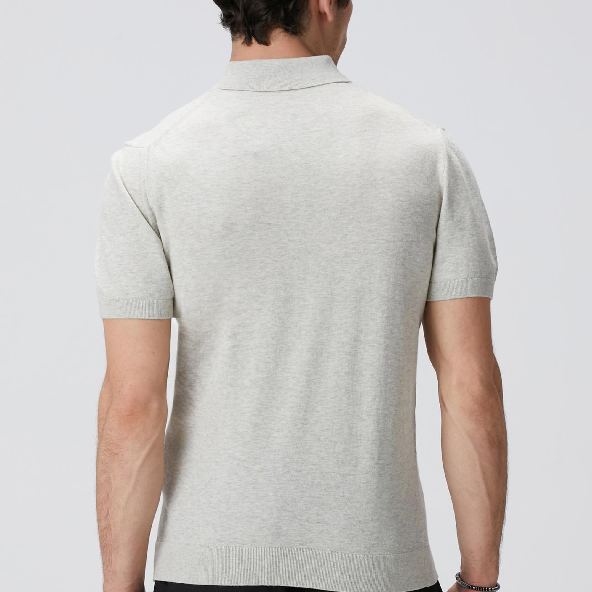 Network Erkek Gri Melanj Kazak