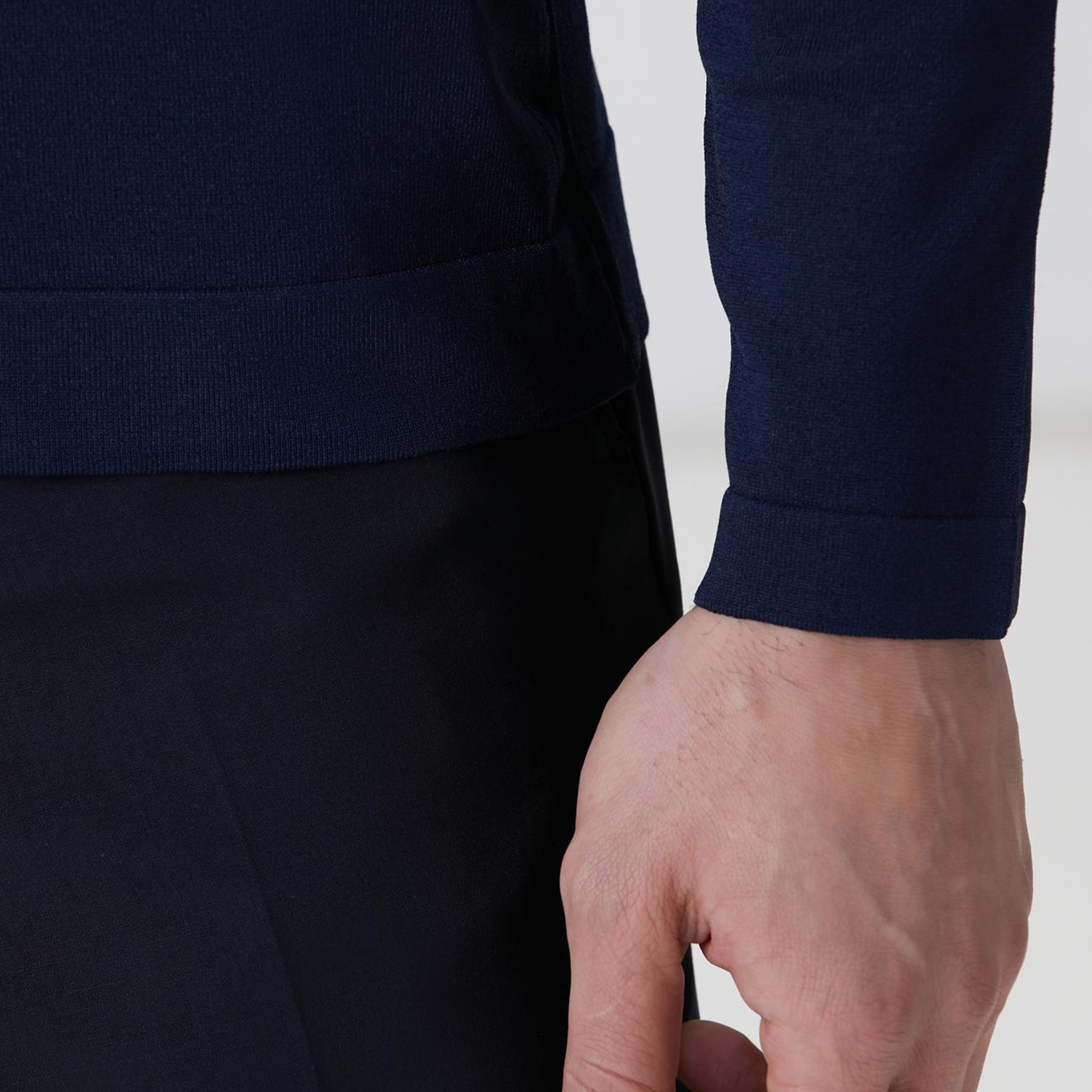 Network Erkek Lacivert N-Tech Basıc Triko Kazak