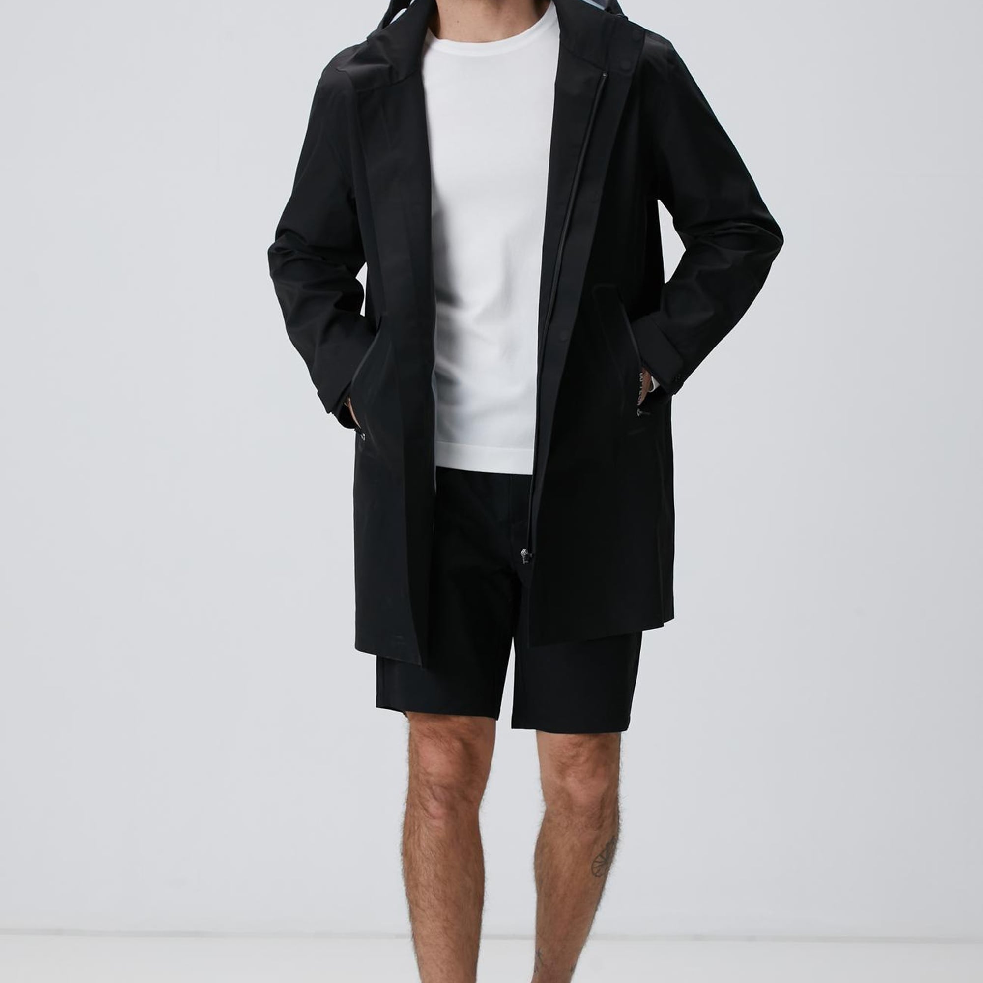 Network Erkek N-Tech Kırık Beyaz Basic Kazak