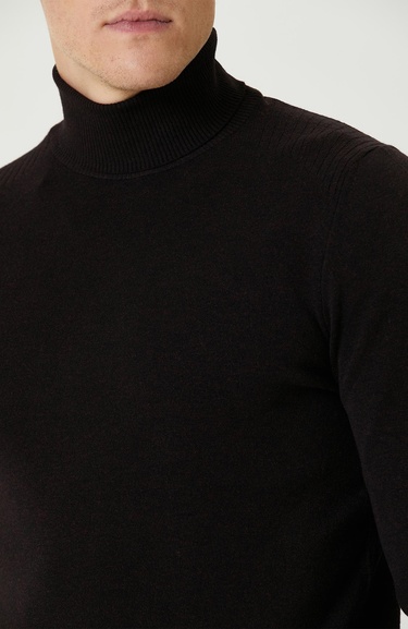  Network Erkek Bordo Balıkçı Yaka Triko Kazak