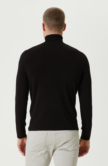  Network Erkek Bordo Balıkçı Yaka Triko Kazak