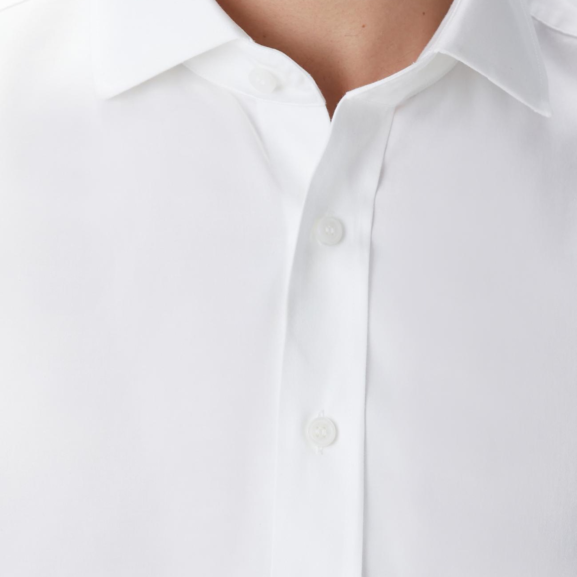 Network Erkek Beyaz Super Non-Iron Gömlek