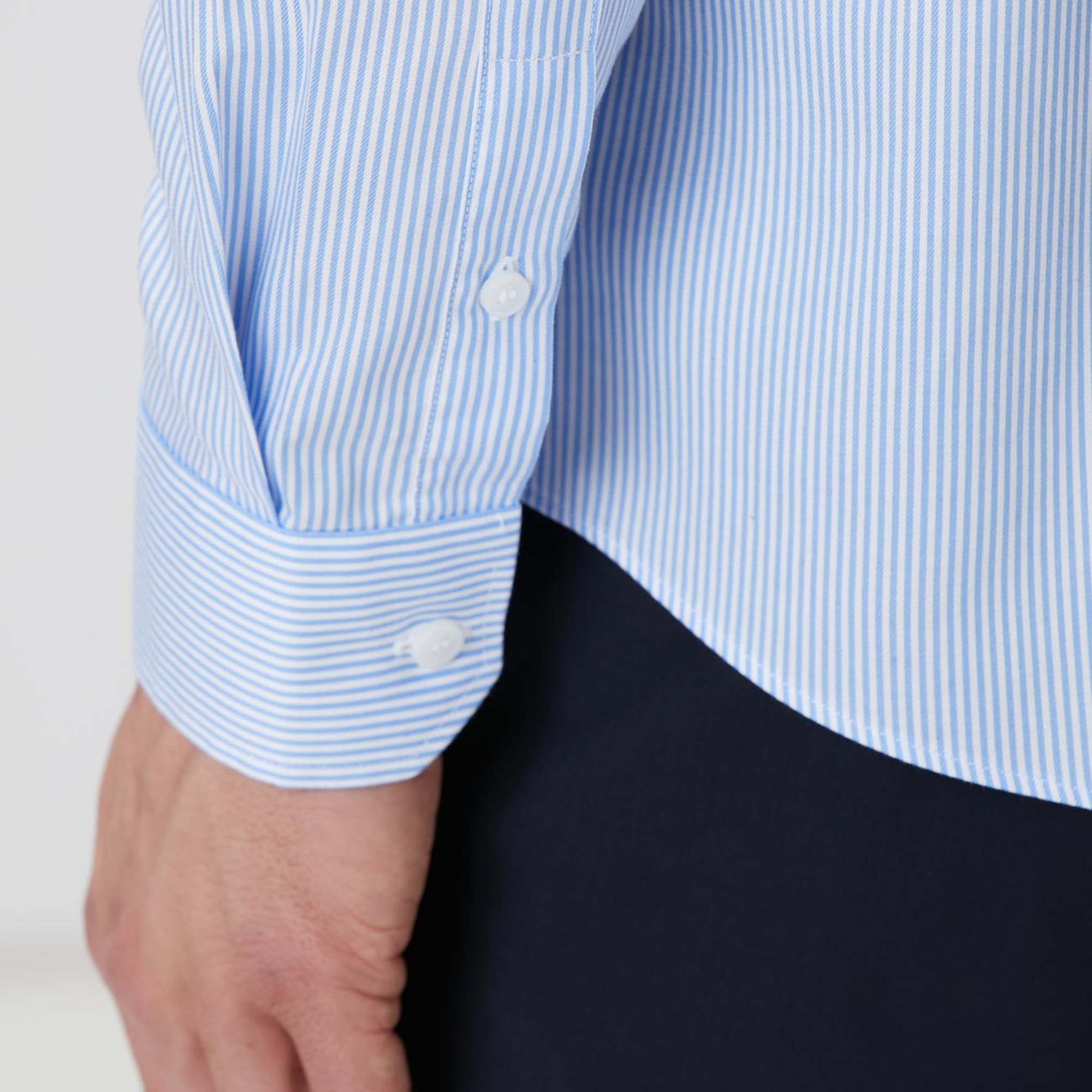 Network Erkek Açık Mavi Super Non-Iron Gömlek