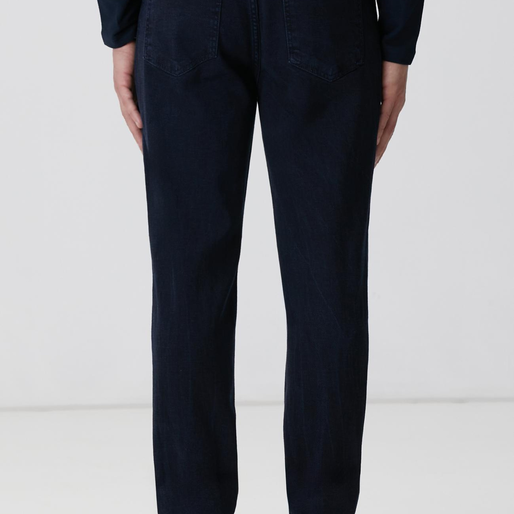 Network Erkek Koyu Lacivert Denim Pantolon