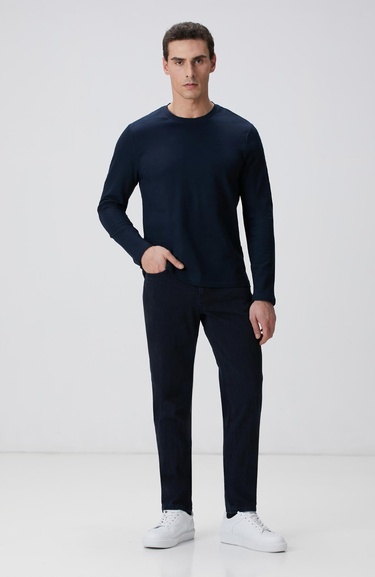  Network Erkek Koyu Lacivert Denim Pantolon