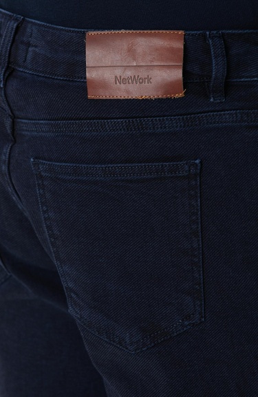  Network Erkek Koyu Lacivert Denim Pantolon