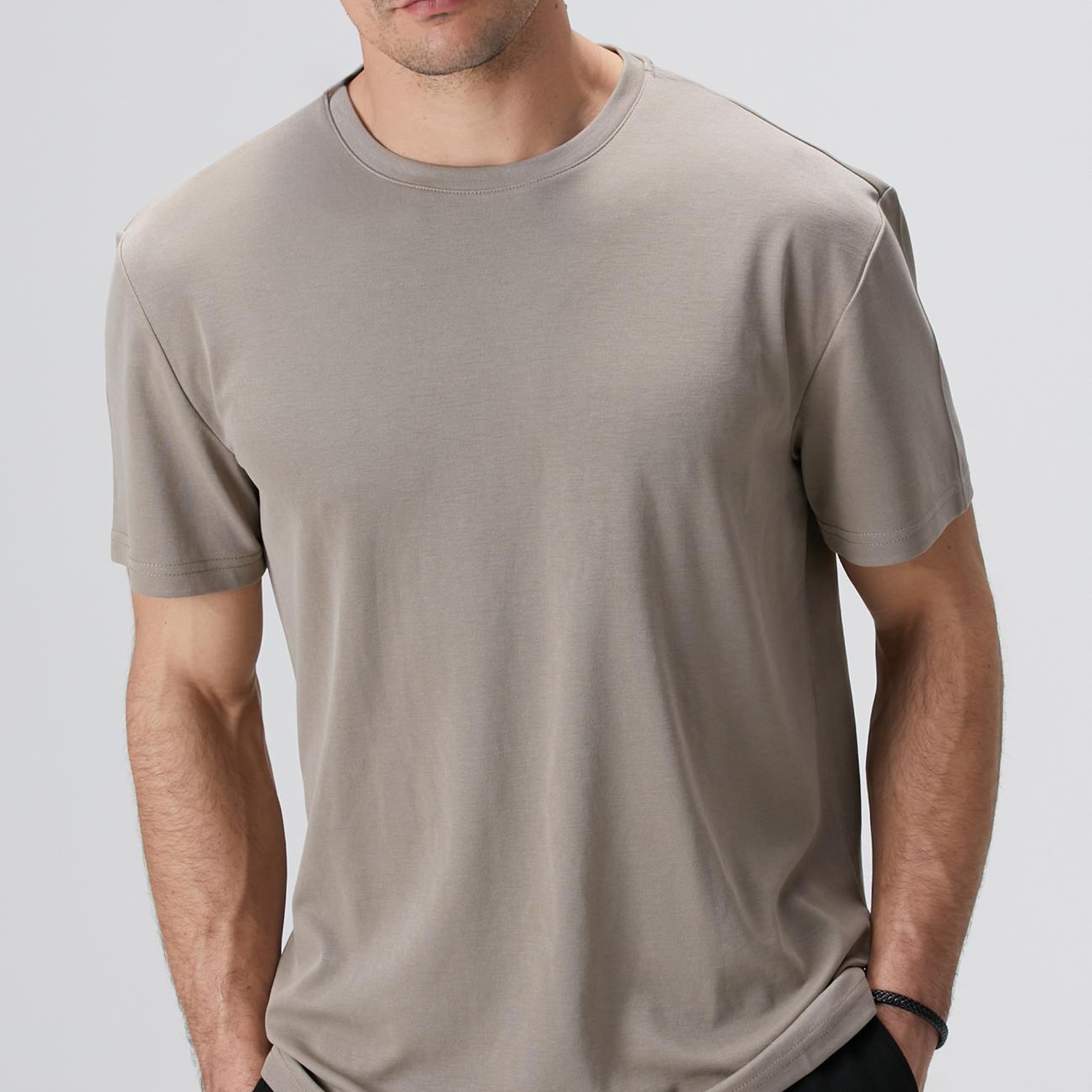 Network Erkek Vizon Basic T-shirt