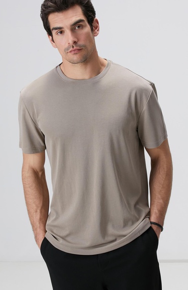  Network Erkek Vizon Basic T-shirt