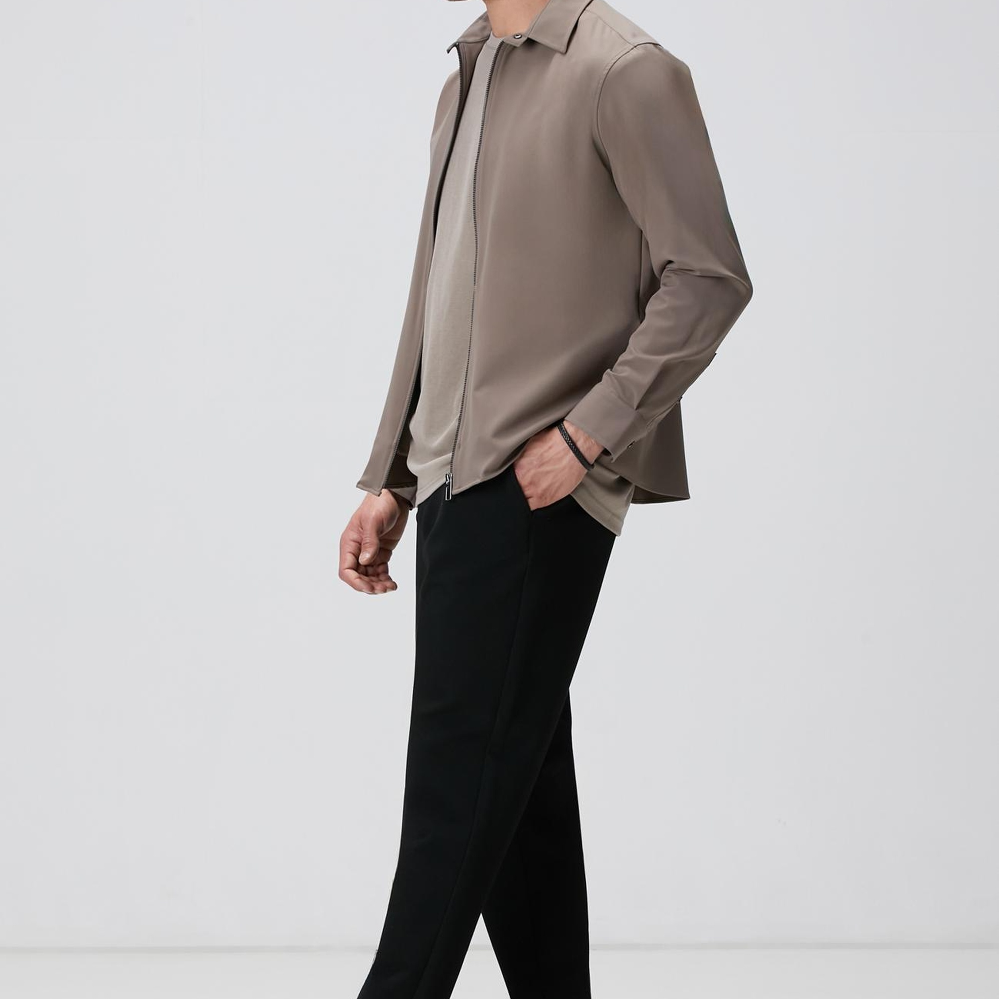 Network Erkek Vizon Basic T-shirt