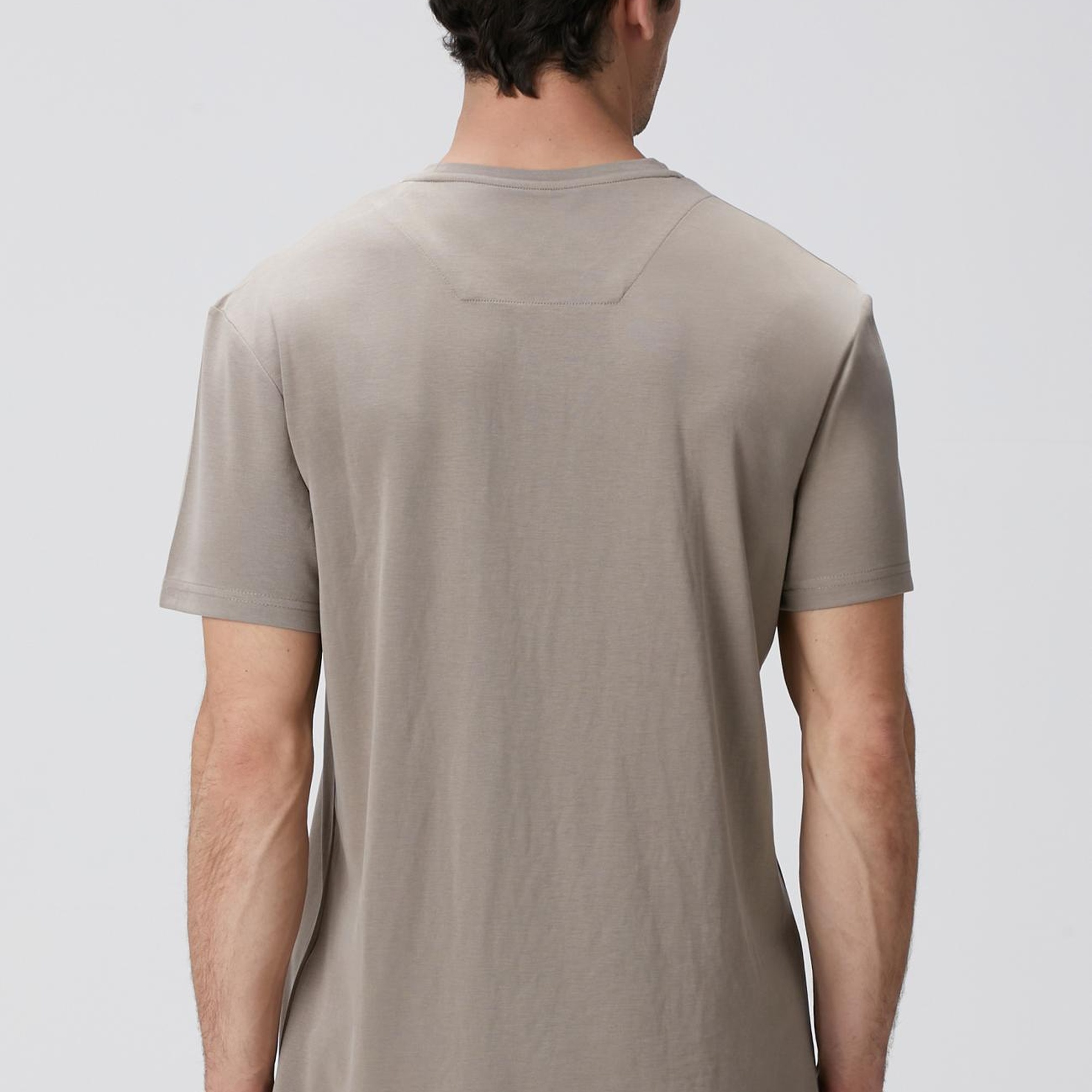 Network Erkek Vizon Basic T-shirt