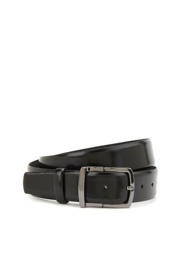  Network Erkek Siyah Deri Kemer