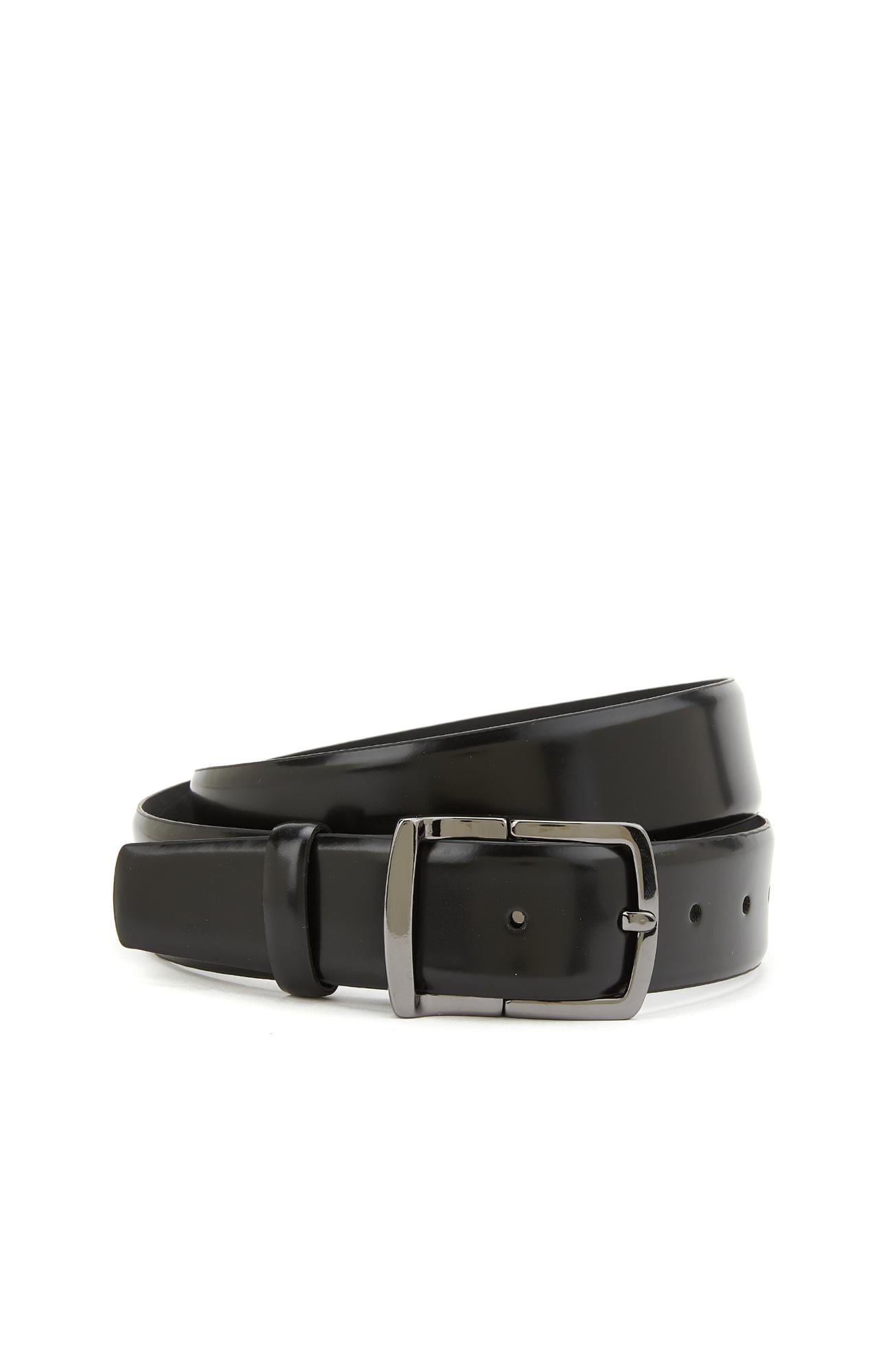  Network Erkek Siyah Deri Kemer