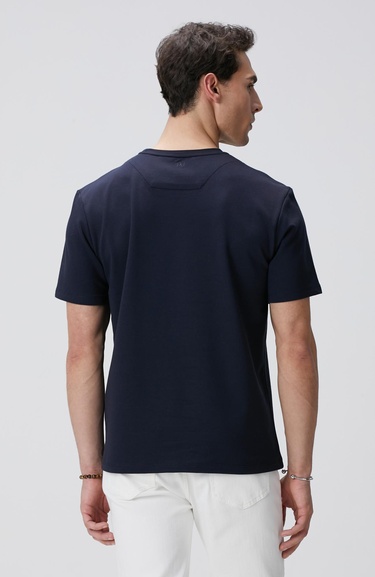  Network Erkek N-Tech Lacivert Basic T-shirt