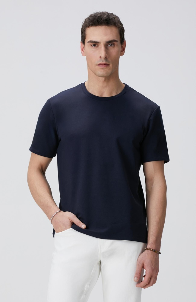  Network Erkek N-Tech Lacivert Basic T-shirt