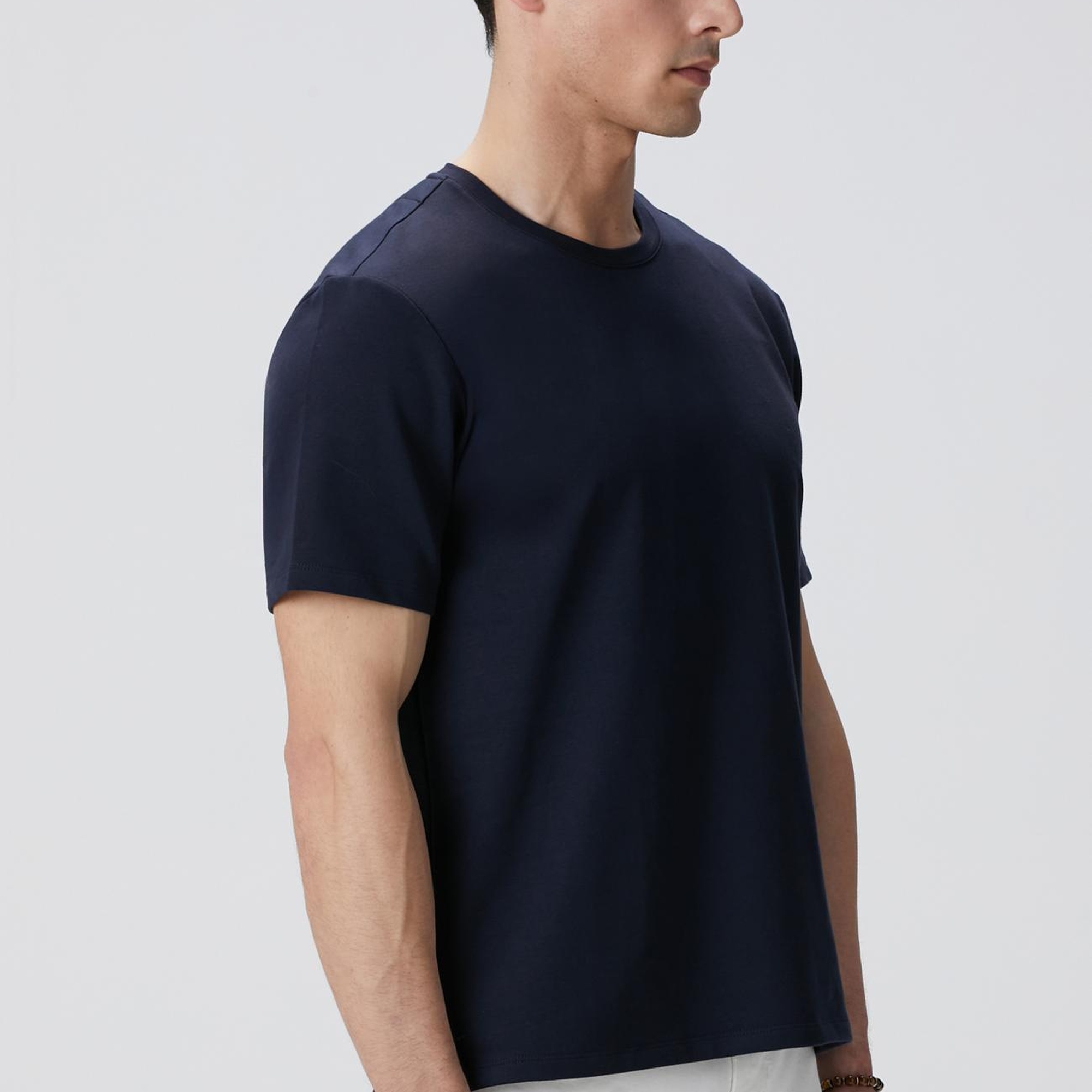 Network Erkek N-Tech Lacivert Basic T-shirt