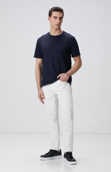  Network Erkek N-Tech Lacivert Basic T-shirt