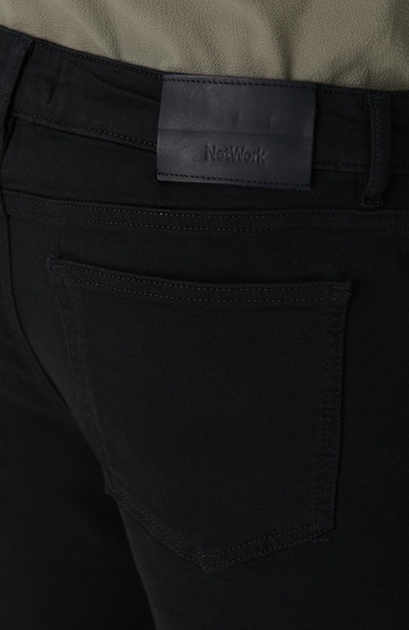  Network Erkek Siyah Denim Pantolon