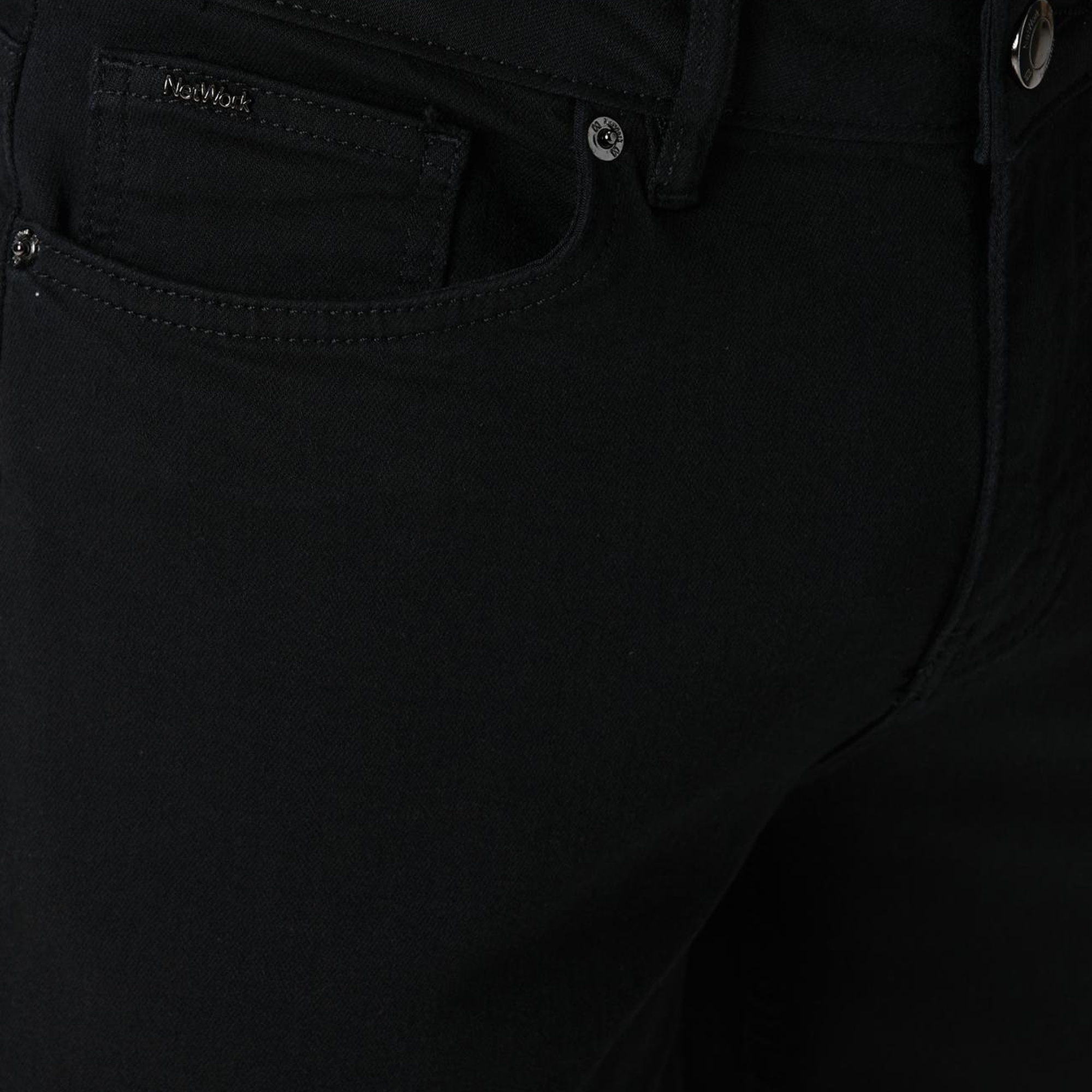 Network Erkek Siyah Denim Pantolon