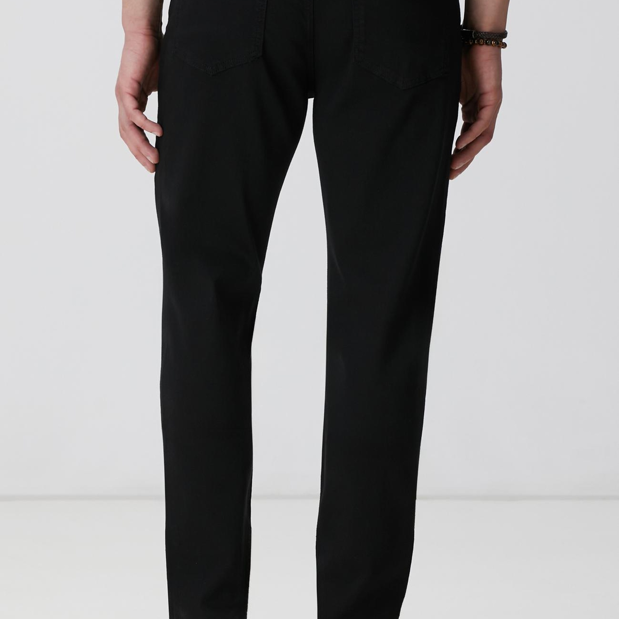 Network Erkek Siyah Denim Pantolon